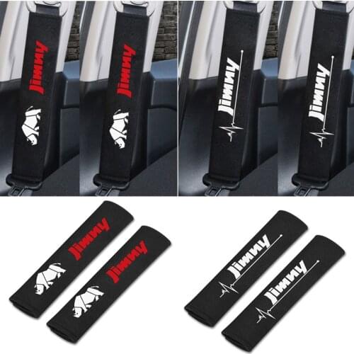2PCS/Set Seatbelt Cover Protector Cover For Suzuki jimny Car Accessories