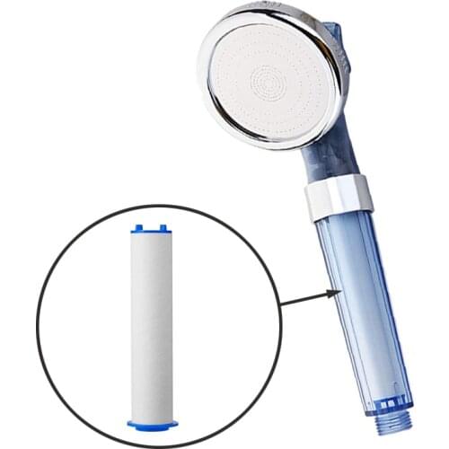 Shower Filter for Ionic Shower Head PP Cotton Filters Cartridge Replacement for Handheld Detachable Filtration Shower Head