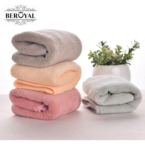Beroyal 2019 1pc Microfiber Kitchen Towel Dishcloth Magic Towels Toalhas Thicker Glasses/Floor/Car Cleaning Cloth Size 30*30cm