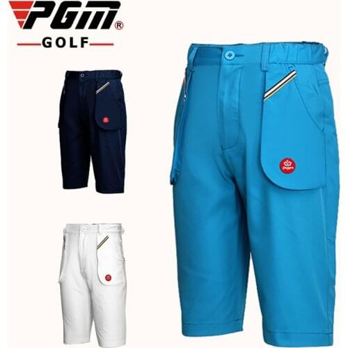 Pgm 130~150Cm Child Boys Shorts Outdoor Kids Breathable Golf Short Sportswear Trousers Clothes Summer Thin Bottom D0359