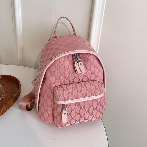 Casual womens backpack 2021 new trendy fashion Korean student small school bag large capacity summer travel backpack