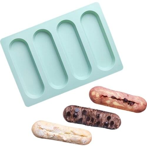 Silicone Baguette Bake Mold Pan for Baking French Bread Mould Long loaf Cookie Non-stick Reusable Pan Bakeware Baking Tools