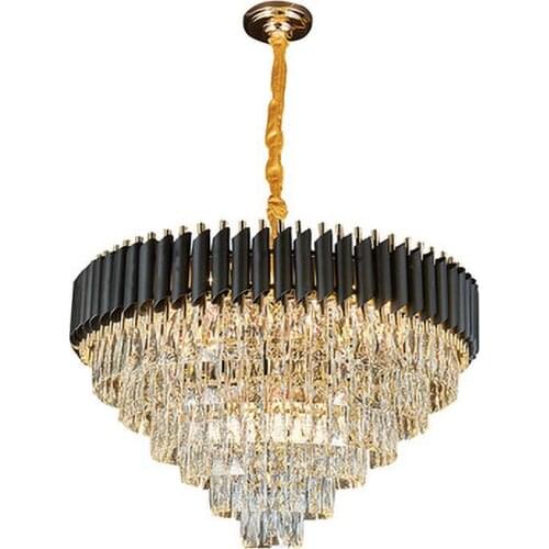 Chandelier Lighting Modern Crystal Chandelier Restaurant Light Mid Century Style Suspension Lamp for Living Room dining room
