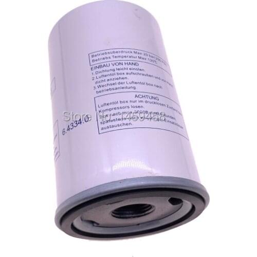 Free shipping 6pcs/lot 6.4334.0 spin-on air oil separator element for Kaeser air compressor