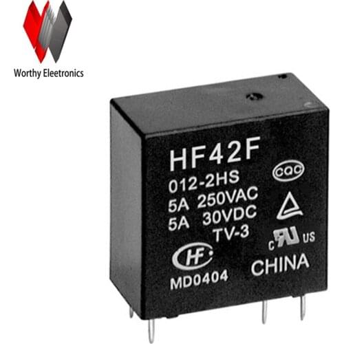 Wholesale 10pcs/lot relay HF42F-012-2HS