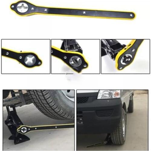 Auto Labor-saving Jack Ratchet Wrench Car Jack Lug Wrench Handle Scissor Jack Garage Tire Wheel Lug Wrench Motorcycle Car Suv