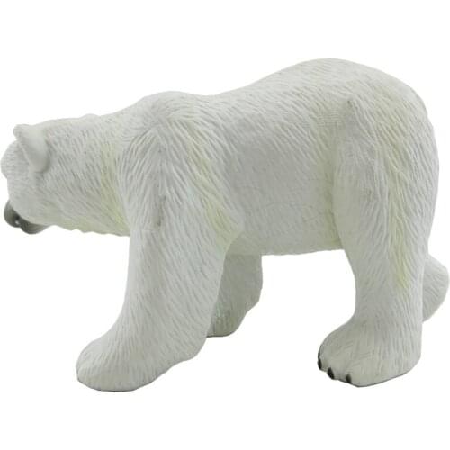 White Bear Simulation Dolls Animal World Wildlife Animal Model Toys 2021