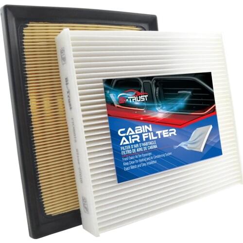 Bi-Trust Engine & Cabin Air Filter Set for Toyota Prius V L4 1.8L/Toyota RAV4/Lexus NX300H