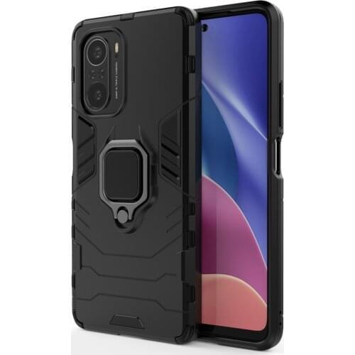 For Xiaomi Poco F3 Case Luxury Ring Back Cover Stand Armor ShockProof Case For Xiaomi Poco F3 F 3 PocoF3 Phone Cases