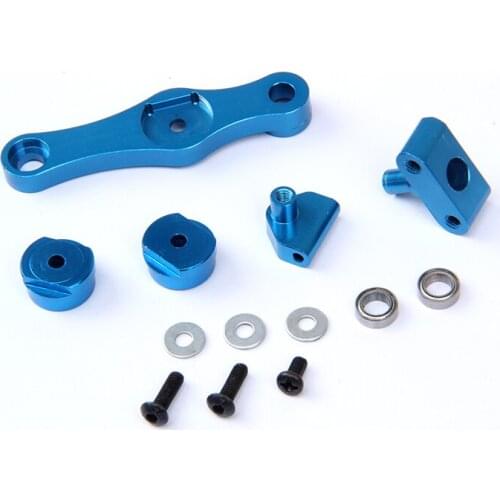 CNC Metal Throttle Servo Arm Kit (17T/15T) for 1/5 RC CAR ROVAN LT Losi 5ive-T Kingmotor X2 Ddt Fid Racing Truck Rc Car Parts