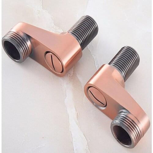 Shower Faucet Install Parts brass material bathtub wall supply line for bathroom bathtub faucet wall mounted faucet accessories