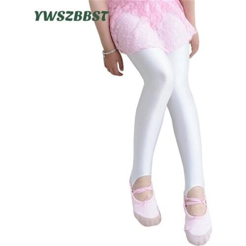 Girls Pantyhose Baby Velvet Stocking Fashion Stepped foot Tights Children Girls Ballet Dance Stockings 3-12 Age Kids Girl Tights