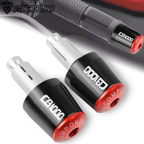 Motorcycle Handlebar End Grips Hand Cap Hand Bar End 7/8"22mm For HONDA CB1000R CB 1000R CB1000 R 2008-2018 2017 2016 2015 2014