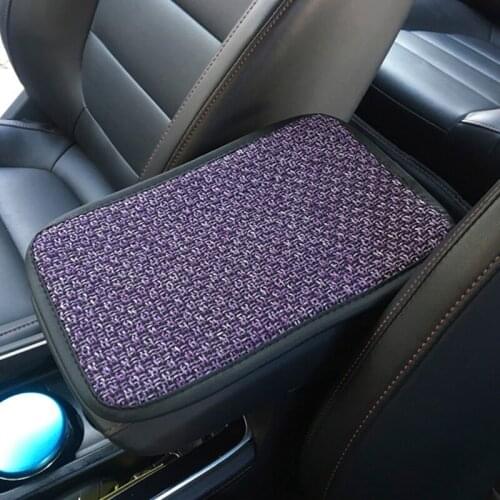 New Car Armrest Mat Box Cover Auto Arm Rest Covers Storage Cars Storage Carpet Protector Pad for Car Styling Auto Accessories