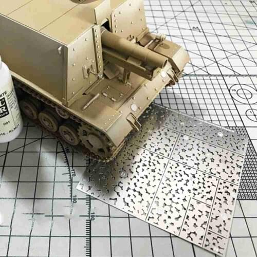 Leakage Spray Board Hand-run Model Coloring To Cover Light And Shadow Camouflage Leaking Spray Plate Tools Diy Model Accessories