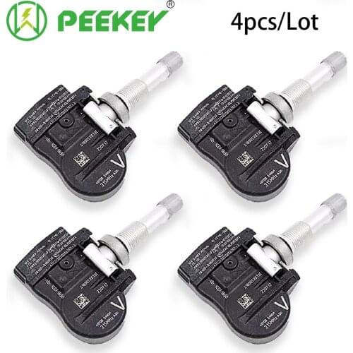 PEEKEY 4PCS 40700-3AN0A 407003AN0A TPMS Sensor For NISSAN FRONTIER MAXIMA NV200 SENTRA VERSA 315MHz Tyre Pressure Sensor
