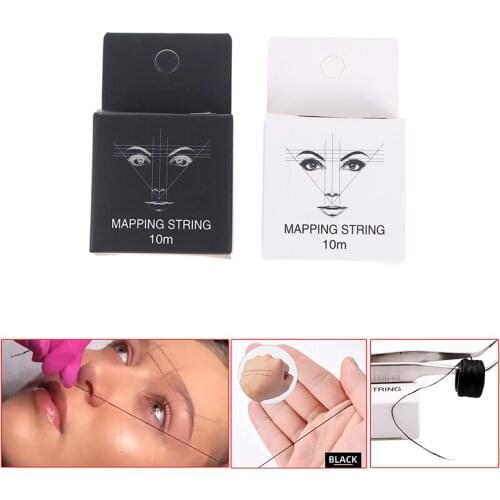 Pre Inked Mapping String Microblading Eyebrow Marker Thread Line Tool 10m/32.8ft
