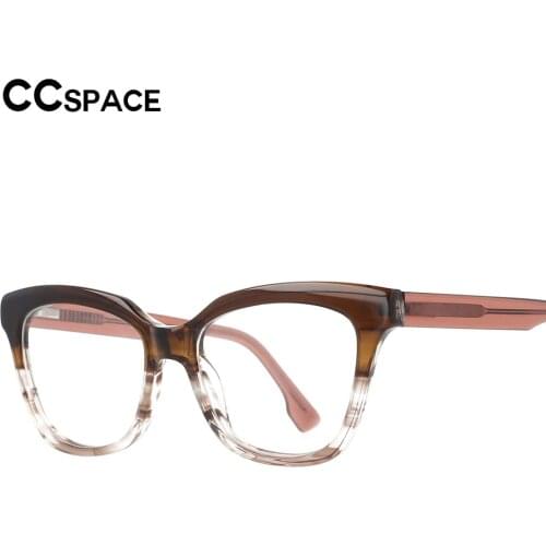 53148 Handmade Luxury Acetate Glasses Frame for Men Women Optical Fashion Computer Eyeglasses