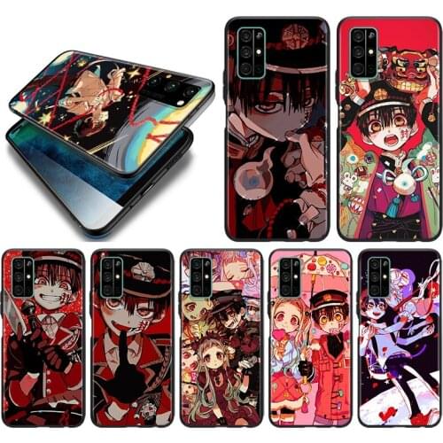 Toilet-bound Hanako-kun Silicone Cover For Huawei Honor 10i 10 9C 9A RU 9X 9N 9S 9 Pro Lite Play 3E V9 Black Phone Case
