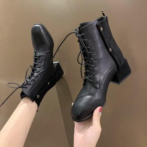 SIMPLEXEVER Women's Ankle Boots