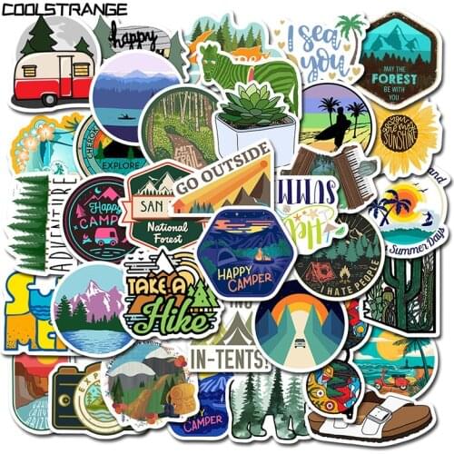 10/30/50Pcs Outdoor Sport Stickers For Motorcycle Skateboard Bicycle Laptop Luggage Guitar Car Sticker