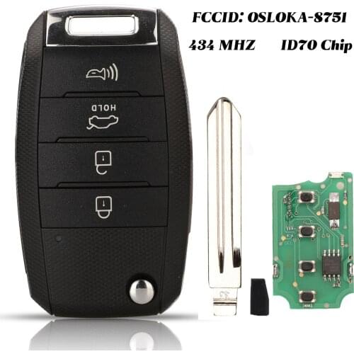 Jingyuqin 4 Buttons B19-4 KD Universal Remote Control Key B-Series Fob For KD900/MINI KD/URG200 Key Machine