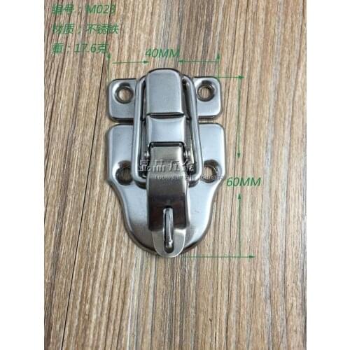 L60mmW40mm Trunk lock Suitcase toolbox hasp Wooden jewelry box lock box wholesale