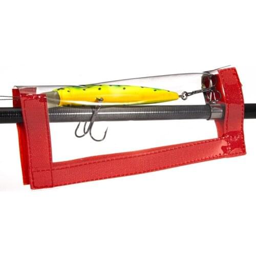 Fishing Transparent Lure Fishing Hook Protective Wraps Cover Fishing Bait Jacket Bag Fishing Gear Storage Bag