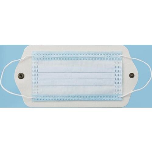 Storage Clip Nice-looking Portable Lightweight Face Cover Temporary Premium Folder Box Faux Leather Waterproof Clips Organizer