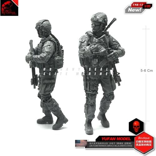 1/35 US Navy Seals Step Gunner Resin Soldier USK - 13