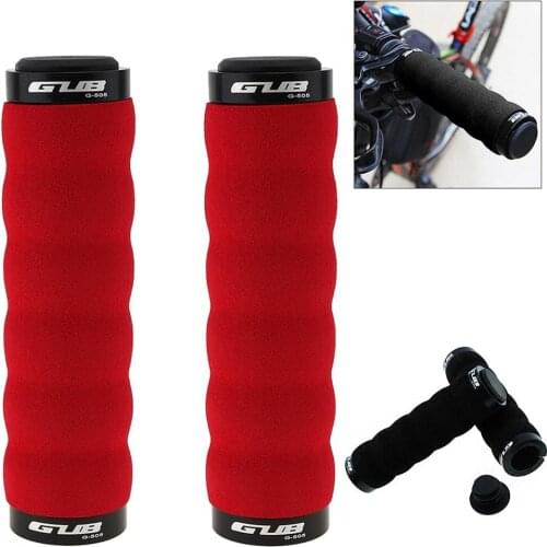 1 Pair Lock On Sponge Mountain Bike Handlebar Cover Grips UltraLight Anti-slip MTB Cycling Grips Handle Bar End Bicycle Part