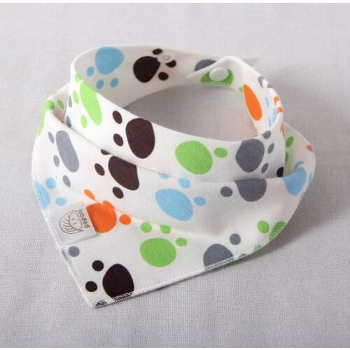 1 PC Soft Cotton Triangle Baby Bibs Bandana Infant Saliva Scarf Cartoon Newborn Babador Baby Feeding Towel Toddler Burp Cloths