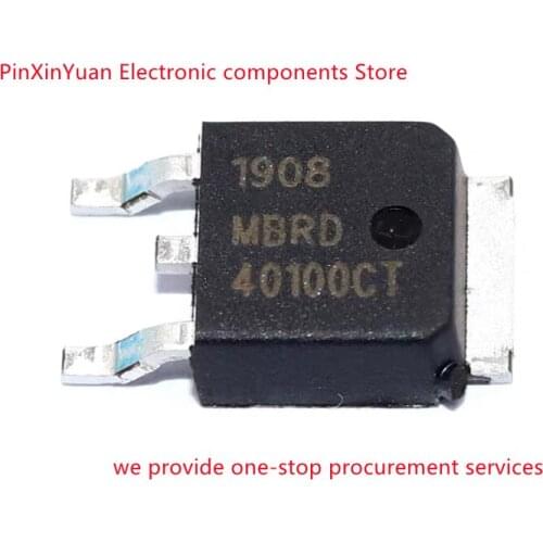 10PCS/LOT New original MBRD40100CT MBRD40100 MBRD10200CT MBRD10200 TO-252 Schottky diode In stock