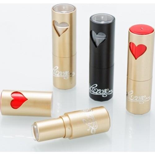 12.1mm Round Empty Lipstick Tube Plastic Lip Balm Container DIY Lip Beauty Tool Cosmetic Containers Refillable Bottle 30pcs/lot