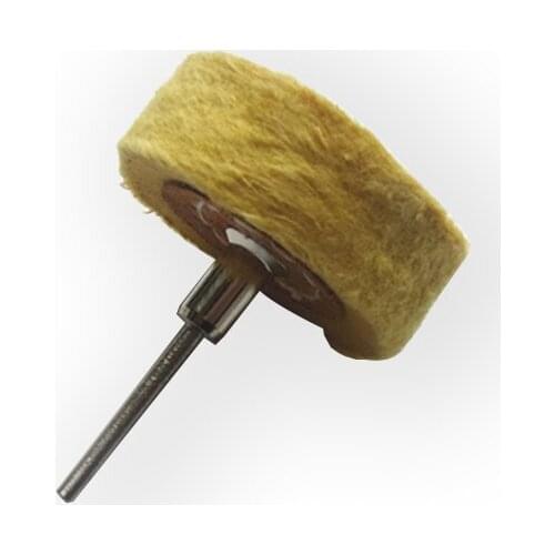 2"*1/8" Shaft Mounted Flap Cloth Buffing Wheel Mop for Jade Agate Jewelry Polishing