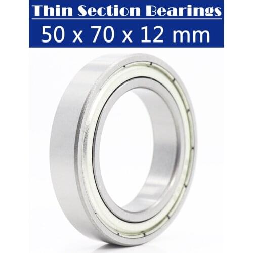 6910ZZ Bearing ABEC-1 (5PCS) 50x72x12 mm Metric Thin Section 6910 ZZ Ball Bearings 6910Z 61910 Z