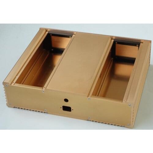 BZ4412A Full aluminum amplifier chassis Precision CNC aluminum AMP CASE/DIY Amplifier case