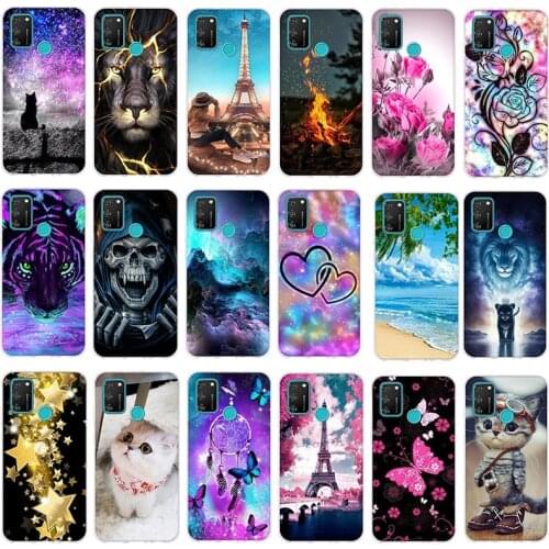 Cover For Honor 9A Case Silicon Soft TPU Back Cover Phone Bag Case For Fundas Huawei Honor 9A 9 A Honor9A MOA-LX9N Case 6.3 inch