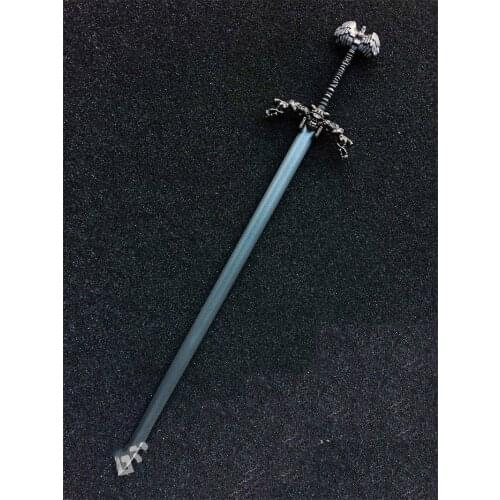 In Stock 1/6th TBLeague PL2020-171 Court of Death Cole Valkyrie Long Sword Knife about 28cm PVC Material For Usual 12inch Doll