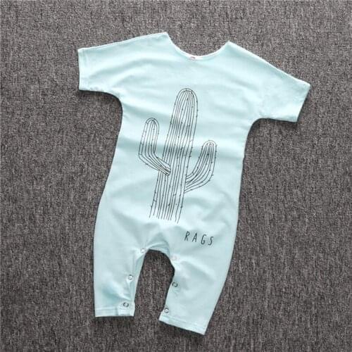 Summer clothes newborn baby rompers One piece Harlan jumpsuits clothing Cotton boys girls soft comfortable romper 6-24Months