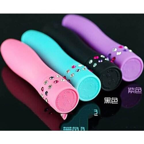Mini Multi Speed Vibrating for women Masturbation Diamond Vibrators Orgasm Squirt Massager Brush Clitoral Stick Adult Sex Toys