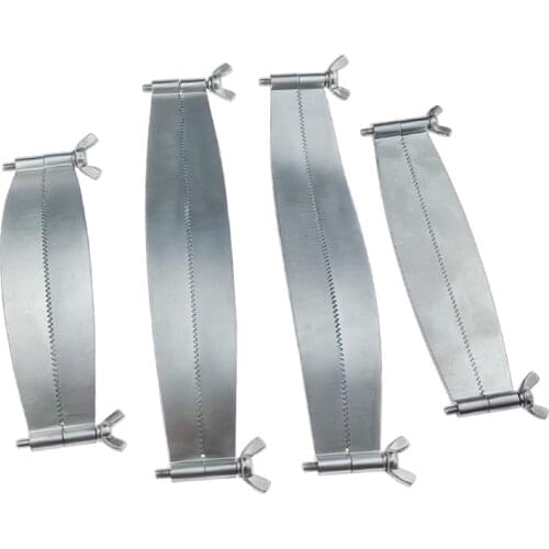 Ear Cropping Guide Clamp with Teeth Pitbull Dog Ear Cropping Tools Veterinary Instruments