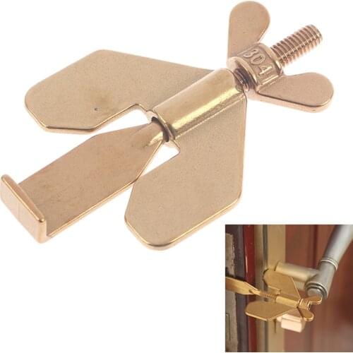 Portable Door Lock Portable Door Lock for Travel Door Security Door Locks Gear Gate Resistance Door Stop