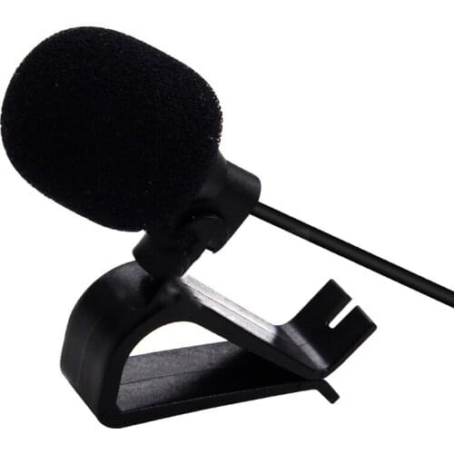 Mini Professionals Car Audio Microphone 3.5mm Jack Plug Mic Stereo Mini Wired External Microphone for PC Auto Car DVD Radio