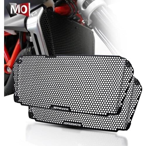 Motorcycle Accessories Radiator Grill Grille Protective Guard Cover Protector For Aprilia Shiver 900 SL 750 SL750 Dorsoduro 750