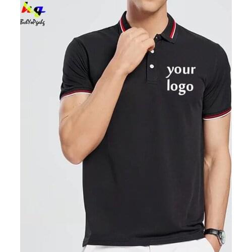 Custom/designed logo Polo shirt summer new style Polo short-sleeve high-quality men and women casual work DIY logo shirt