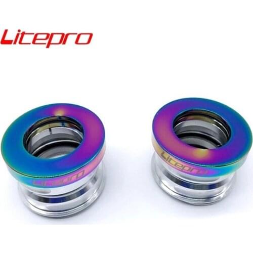 Litepro 44mm Built-in Headset SP8/SP1/MUP8/JP8/BYA412 Folding Bike Fork Bearing Headset