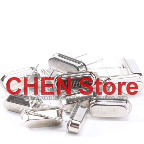 10pcs crystal type 11.0592MHz 49S passive crystal 11.0592M