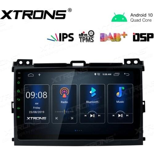 9" IPS Android Q DSP Car multimedia Stereo Player GPS DVR Radio for Toyota Land Cruiser Prado 2002-2009 for Lexus GX470 No DVD