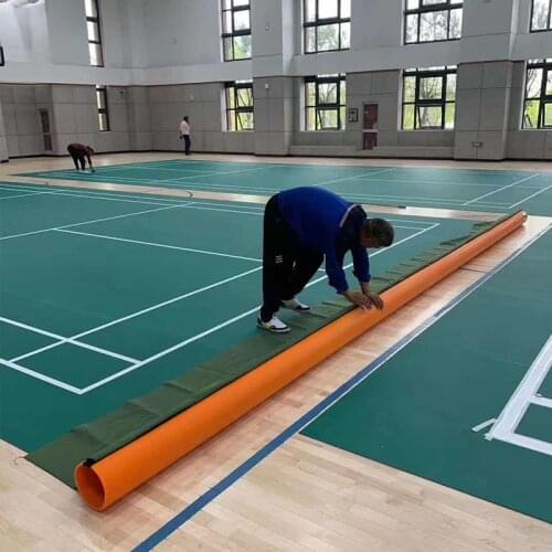 Beable BWF 5.0mm Standard Badminton Court Mat PVC Sports Flooring